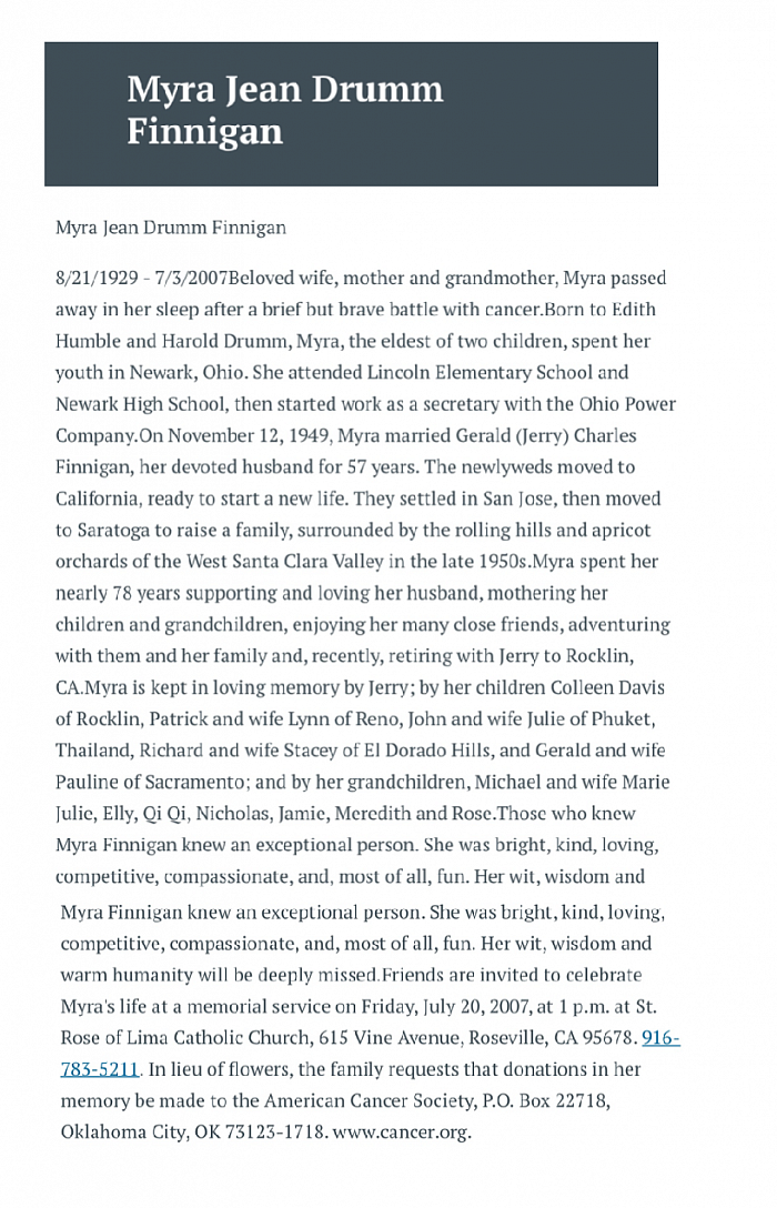 Myra Jean Finnigan