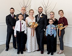 Ben, James, Tim, Aly, Sean, Drew, Timi, (daughter of Jim (CMF family), Megan.  Ben is Megan's husband; James & Drew are Megan & Ben's boys.